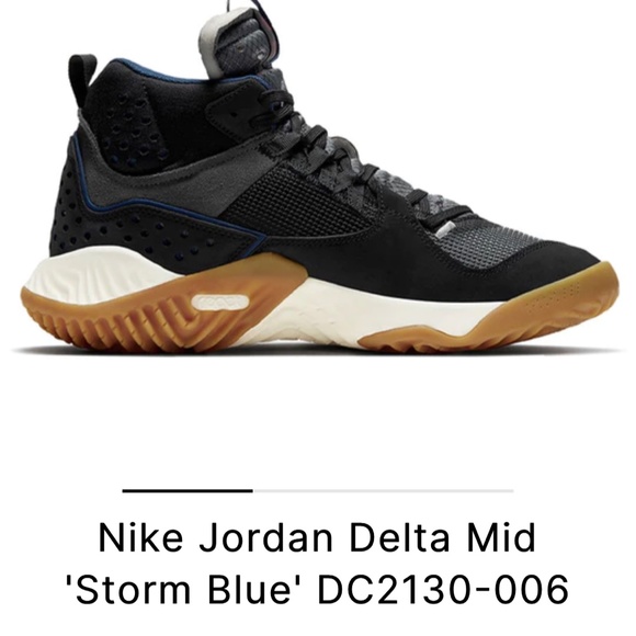 Nike Jordan Delta Mid “storm blue” basketball shoes - Picture 2 of 7